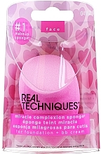 Fragrances, Perfumes, Cosmetics Makeup Sponge, pink - Real Techniques Miracle Complexion Sponge For Foundation & BB Cream 04162 Pink