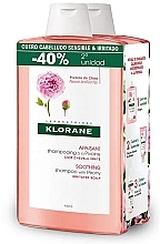 Fragrances, Perfumes, Cosmetics Set - Klorane Softness All Hair Types Shielding Shampoo Peonia