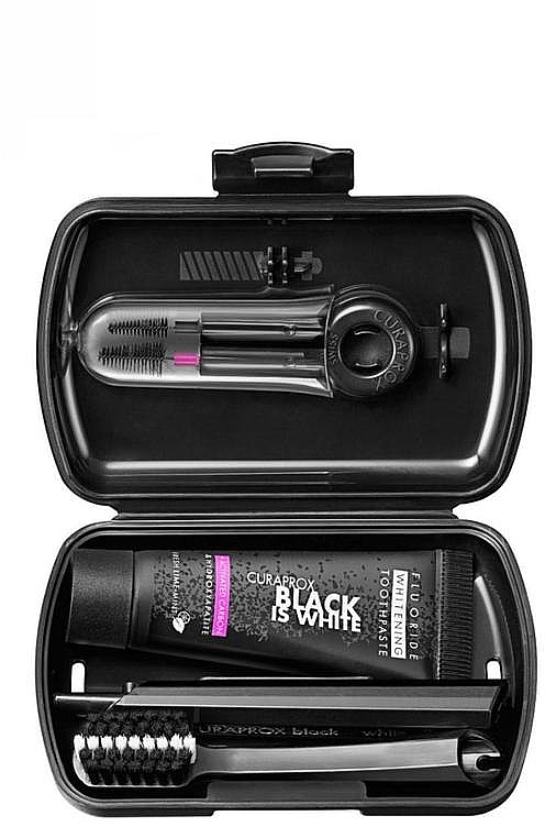 Set - Curaprox Black Is White Travel Set — photo N1