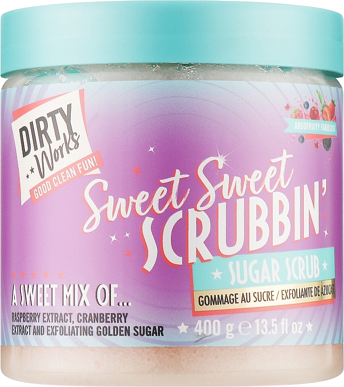 Sugar Body Scrub - Dirty Works Sweet Sweet Scrubbin Fruity — photo N1