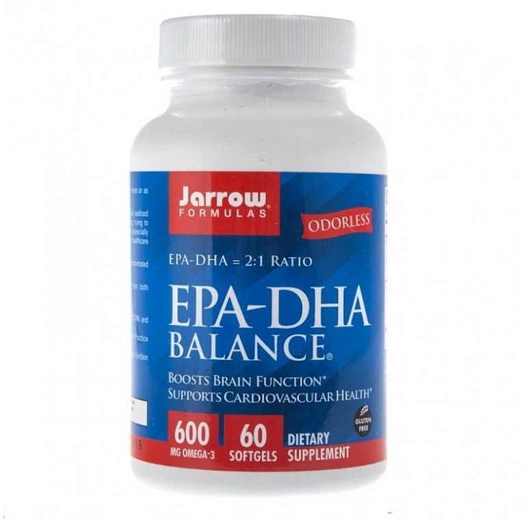 Dietary Supplement "Omega-3 Balance" - Jarrow Formulas EPA-DHA Balance — photo N1