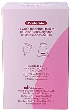 Medium Menstrual Cup, pink - Inca Farma Menstrual Cup Medium — photo N3