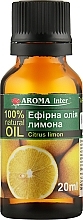 Lemon Essential Oil - Aroma Inter — photo N3