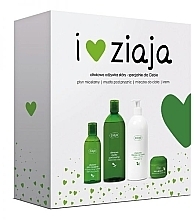 Set "Olive Natural" - Ziaja (sh/gel/500ml + lotion/400ml + cr/50ml + micel/water/200ml) — photo N1