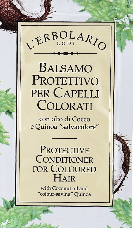 Conditioner - L'Erbolario Protective Conditioner For Coloured Hair — photo N1