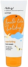 Fragrances, Perfumes, Cosmetics Nourishing Hand Cream with Tangerine Scent - Kili·g Woman Nourishing Hand Cream