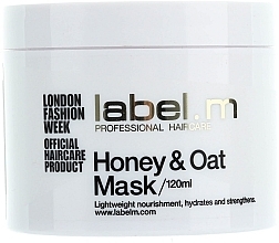 Fragrances, Perfumes, Cosmetics Nourishing Honey & Oat Mask for Dry & Dehydrated Hair - Label.m Nourishing Mask Honey and Oats