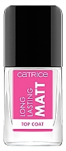 Fragrances, Perfumes, Cosmetics Matte Top Coat - Catrice Longlasting Matt Top Coat