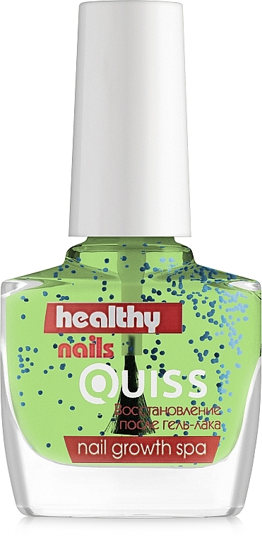 Repairing Post Gel Polish Treatment - Quiss Healthy Nails №15 Nail Growth Spa — photo N1