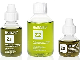 Fragrances, Perfumes, Cosmetics Set - Anti-itching Treatment Mix (h/fluid/100ml + shmp/200ml + h/ser/50ml)