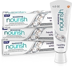 Whitening Toothpaste - Sensodyne Nourish Healthy White — photo N2