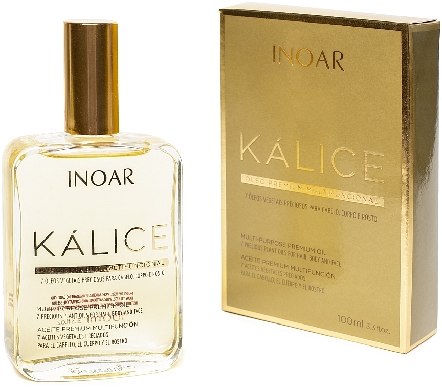 Perfumed Body & Hair Oil - Inoar Kalice Oil — photo N2