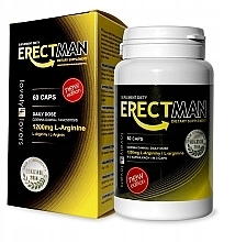 Fragrances, Perfumes, Cosmetics Erectman Dietary Supplement  - Lovely Lovers Erectman Suplement Diety 1200mg L-Arginine