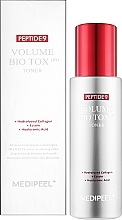 Rejuvenating Toner with Peptide Complex & Collagen - MEDIPEEL Peptide 9 Volume Bio Tox Toner Pro	 — photo N2