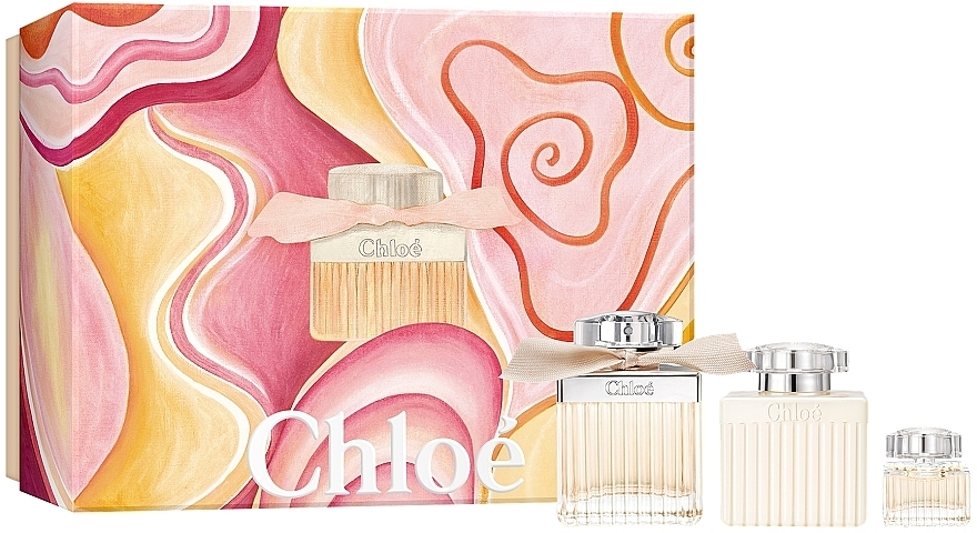 Chloe - Set (edp/75 ml + b/lot/100 ml + edp/mini/5 ml) — photo N2