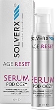 Fragrances, Perfumes, Cosmetics Rejuvenating Eye Zone Serum - Solverx Age Reset Eye Serum