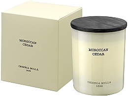 Fragrances, Perfumes, Cosmetics Cereria Molla Moroccan Cedar - Scented Candle