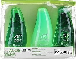 Travel Pack - IDC Institute Aloe Vera Travel Pack (incl gel/80 ml + b/lot/80 ml + sooth gel/80 ml) — photo N2