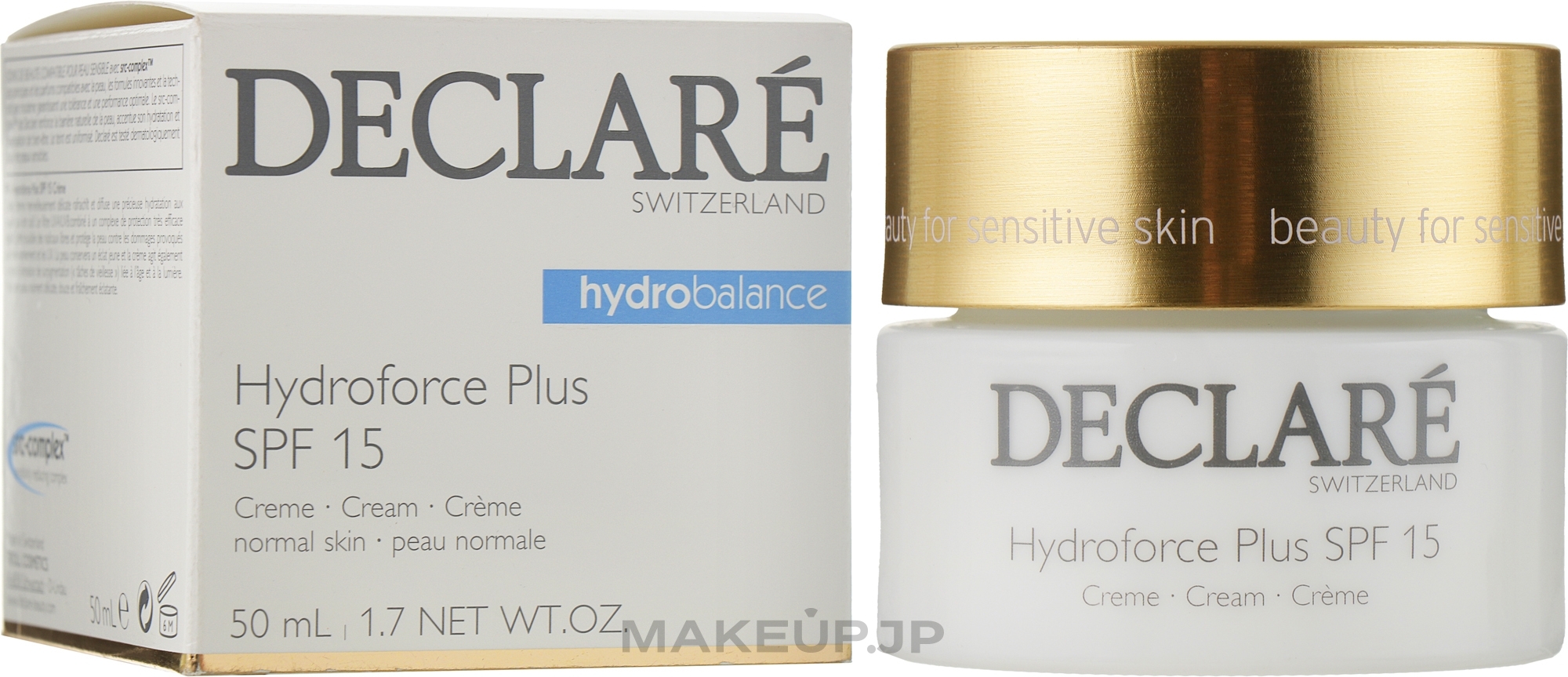 Ultra-Moisturizing Day Cream SPF 15 - Declare Hydroforce Plus SPF 15 Cream — photo 50 ml