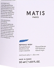 Deodorant - Matis Reponse Body Deodorant — photo N1