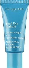 Fragrances, Perfumes, Cosmetics Moisturizing & Soothing Eye Mask-Balm - Clarins Total Eye Hydrate Moisturizing Soothing Eye Mask-Balm