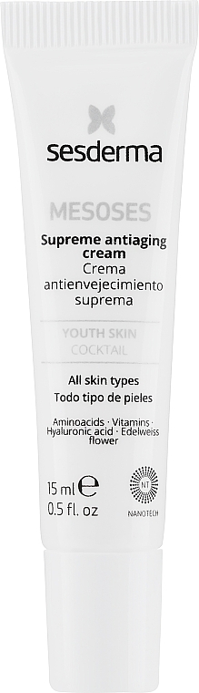 Anti-aging Face Cream - SesDerma Mesoses Supreme Antiaging Cream — photo N4