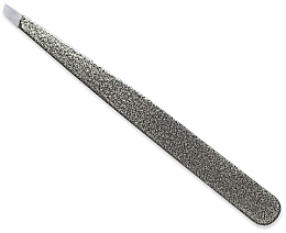 Fragrances, Perfumes, Cosmetics Slanted Tweezers, Grey, 9.5 cm - Erlinda Solingen Germania