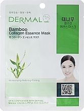 Fragrances, Perfumes, Cosmetics Collagen and Bamboo Extract Mask - Dermal Bamboo Collagen Essence Mask