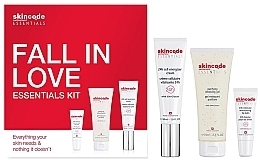 Fragrances, Perfumes, Cosmetics Set - Skincode Essentials Fall-In-Love Set (cl/gel/75ml + f/cr/30ml + lip/balm/10ml)