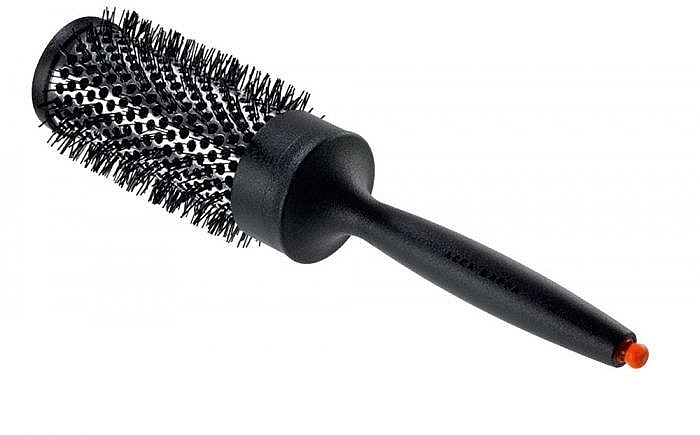 Hair Brush, 43 mm - Acca Kappa Thermic Comfort Grip Black Brushes — photo N1