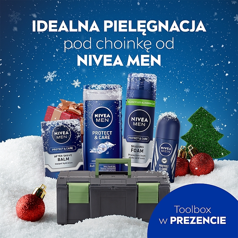 セット、5点 - NIVEA MEN Tech Master (af/sh/balm/100ml + foam/200ml + sh/gel/250ml + deo/50ml + toolbox)	 — photo N2