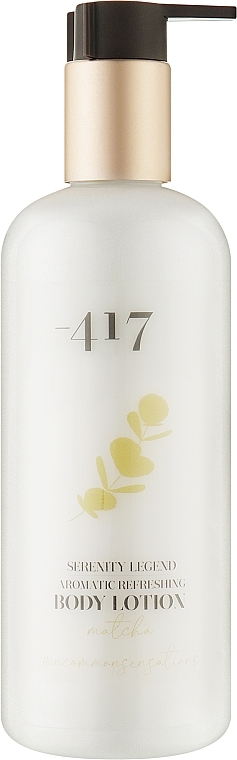 Refreshing Perfumed Body Lotion 'Matcha' - - 417 Serenity Legend Aromatic Refreshing Body Lotion Matcha — photo N1