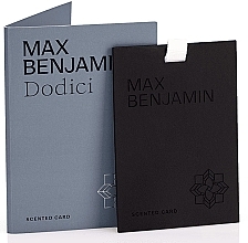 Fragrances, Perfumes, Cosmetics Aroma Sachet - Max Benjamin Scented Card Dodici	