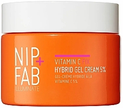 5% Vitamin C Face Gel Cream - NIP+FAB Vitamin C Fix Hybrid Gel Cream 5% — photo N1