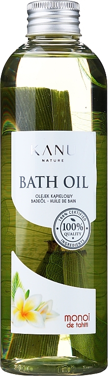 Bath Oil "Monoi de Tahiti" - Kanu Nature Bath Oil Monoi de Tahiti — photo N4