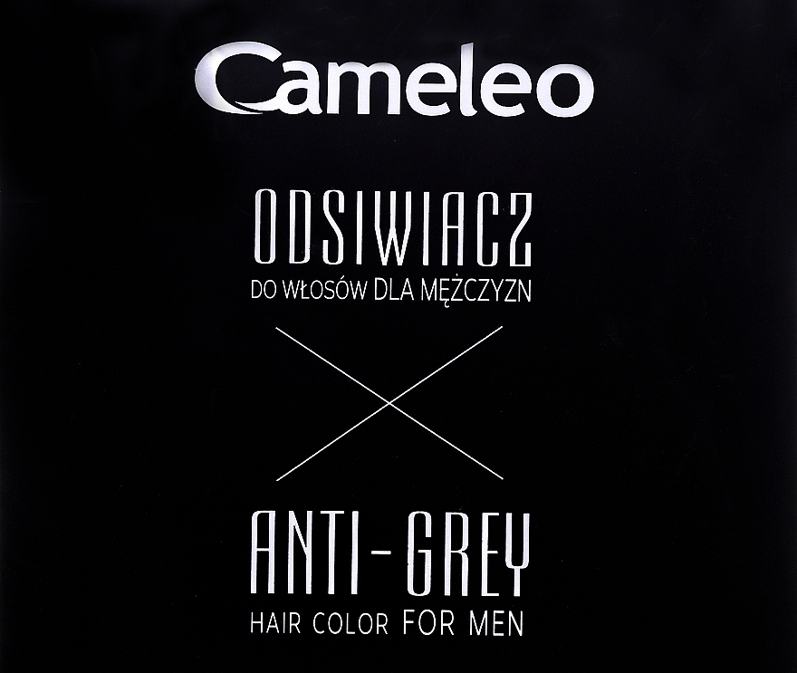 Anti-Grey Color for Black Hair - Delia Cameleo Men Anti Grey Hair Color — photo N4