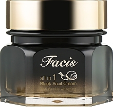 Repairing Cream Essence with Black Snail Mucin - Facis All-In-One Black Snail Cream — photo N2