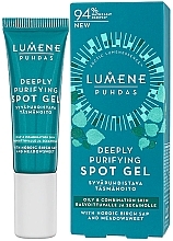 Fragrances, Perfumes, Cosmetics Anti-Pimple Gel - Lumene Puhdas Deeply Purifying Spot Gel