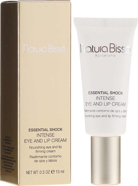 Intensive Eye & Lip Care Cream for Dry Skin - Natura Bisse Essential Shock Intense Eye and Lip Treatment SPF15 — photo N1