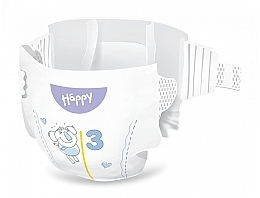 Baby Diapers 5-9 kg, size 3 Midi, 140 pcs - Bella Baby Happy Soft & Delicate — photo N2