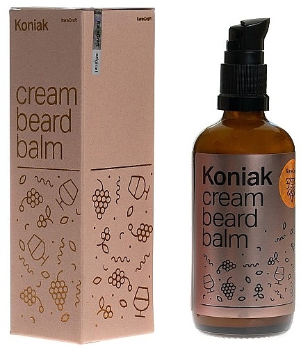 Beard Balm - RareCraft Koniak Cream Beard Balm — photo N1