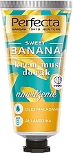 Fragrances, Perfumes, Cosmetics Moisturizing Hand Cream-Mousse - Perfecta Sweet Banana