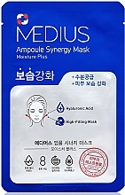 Fragrances, Perfumes, Cosmetics Moisturizing Face Mask - Medius Ampoule Synergy Mask Moisture Plus