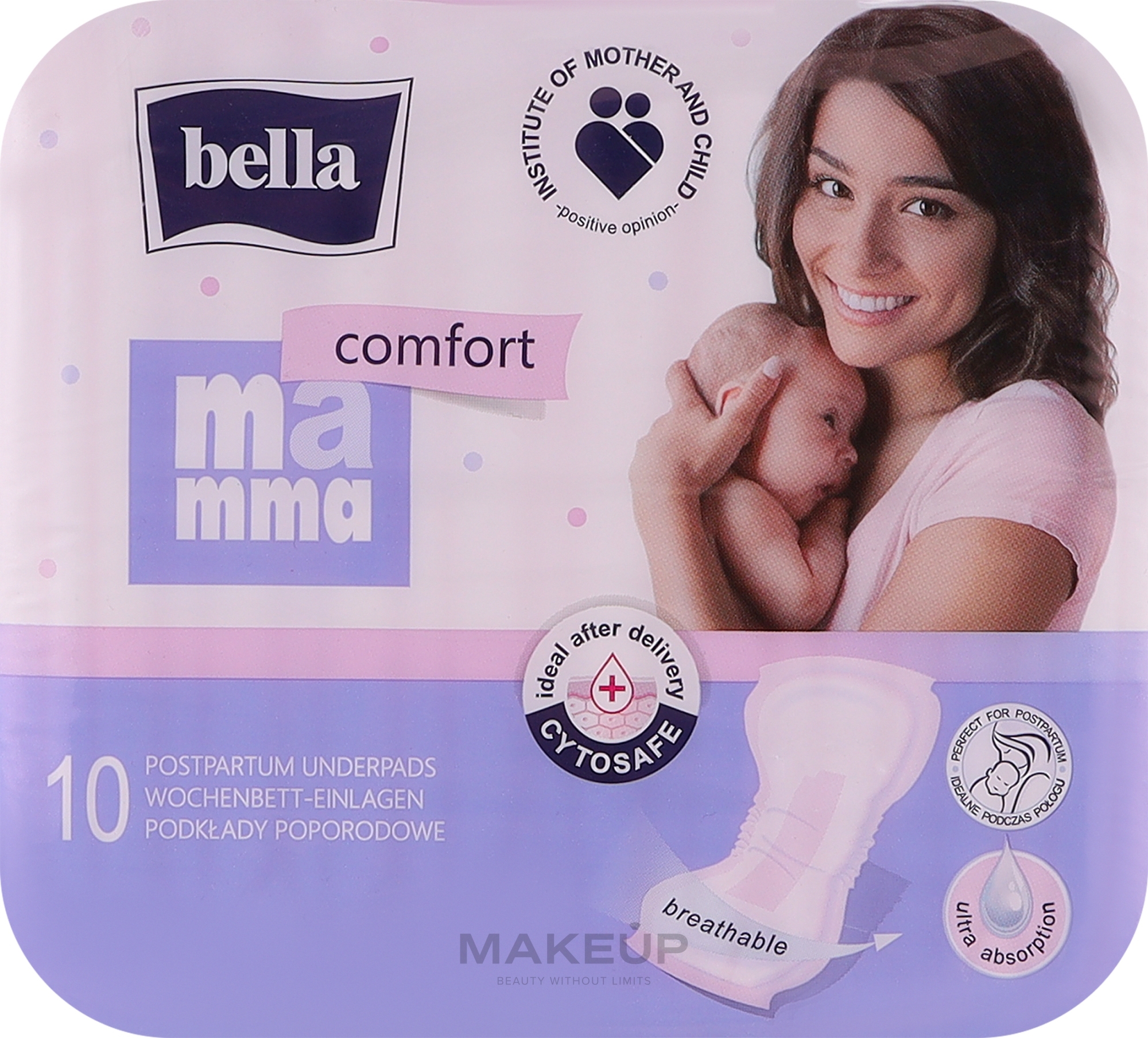 Postpartum Pads, 10 pcs - Bella — photo 10 ЊВ.