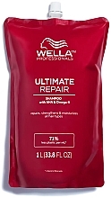 Shampoo for All Hair Types - Wella Professionals Ultimate Repair Shampoo With AHA & Omega-9 Refill (refill) — photo N1