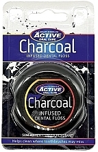 Charcoal Dental Floss - Beauty Formulas Active Oral Care Charcoal Infused Dental Floss — photo N1