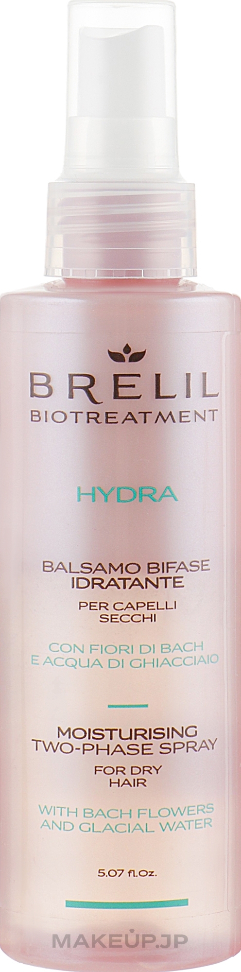 2-Phase Moisturizing Balm - Brelil Bio Treatment Hydra Two-Phase Spray — photo 150 ml