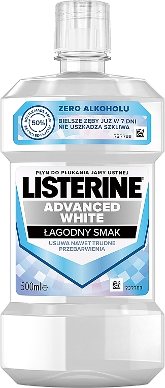 Mouthwash "Expert Whitening" - Listerine Advanced White — photo N1