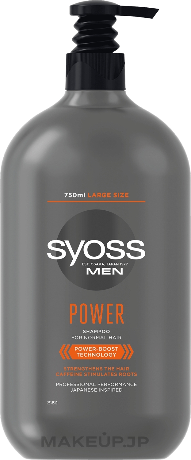 Shampoo for Normal Hair for Men - Syoss Men Power Shampoo — photo 750 ml