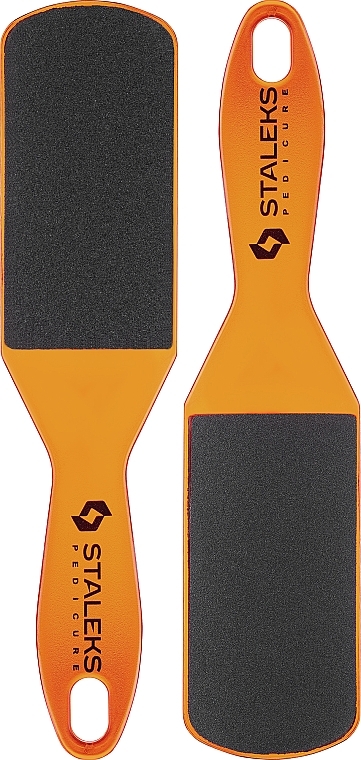 Plastic Foot Scraper, Expert 10 Type 3, Orange - Staleks Pro  — photo N1